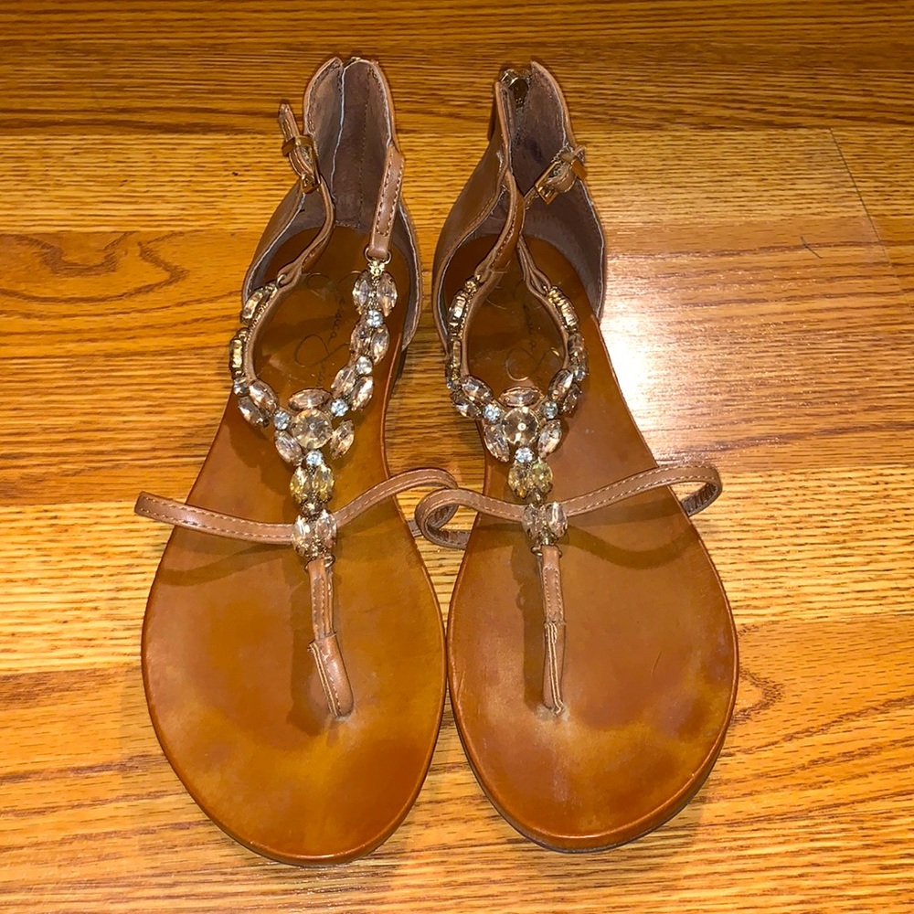 Jessica Simpson size 9 brown sandals